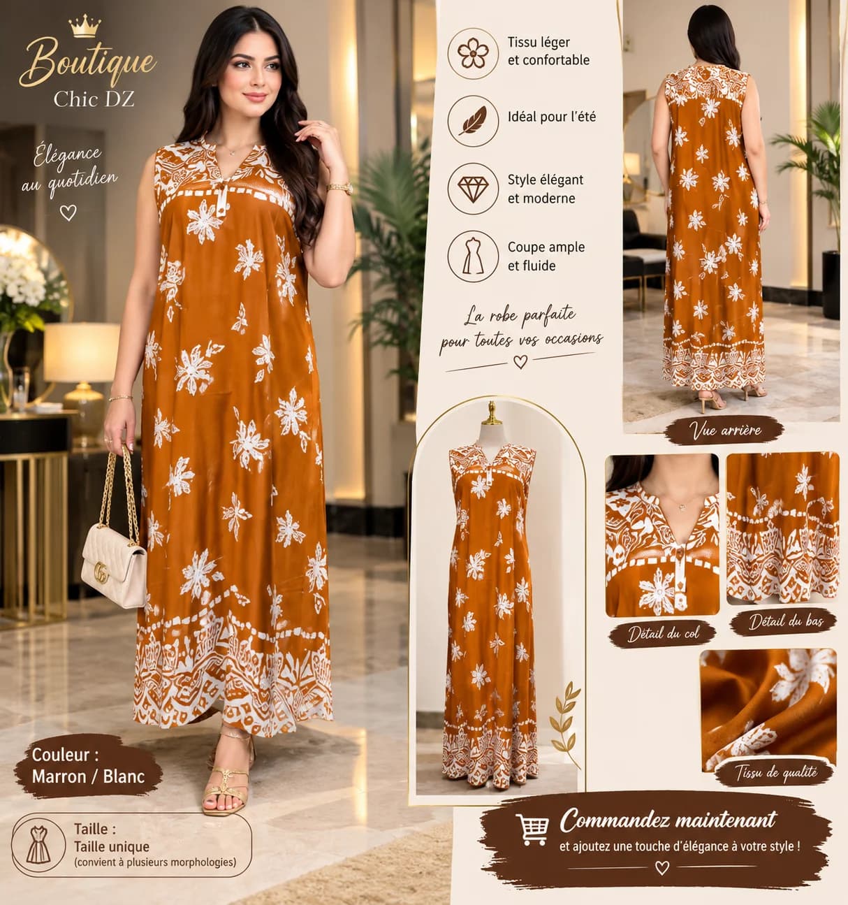 Robe modèle 2026